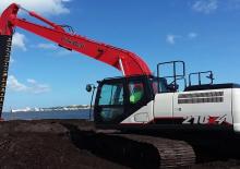 Crawler Excavators Link-Belt 210 X4 Long Front