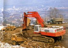 Crawler Excavators Case Poclain 600 CK