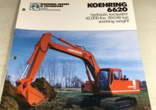 Crawler Excavators Koehring 6620