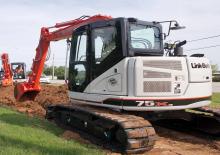 Crawler Excavators Link-Belt 75 X3 Spin Ace