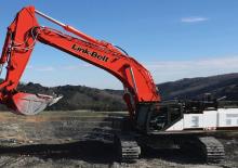 Crawler Excavators Link-Belt 750 X4