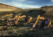 Crawler Excavators Case CX245D SR