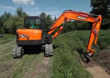 Crawler Excavators Doosan DX85R-3