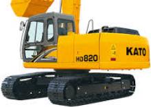 Crawler Excavators Kato HD820V