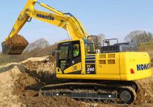Crawler Excavators Komatsu PC240NLC-11E0
