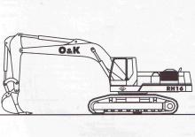 Crawler Excavators O&K RH 16