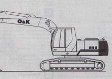 Crawler Excavators O&K RH 5