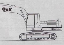 Crawler Excavators O&K RH 6-22