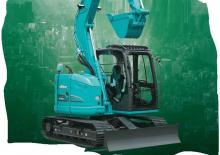 Crawler Excavators Kobelco SK 75 SRN 3