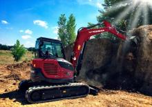 Crawler Excavators Yanmar ViO82 