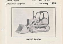 Crawler Loaders Case JD555 
