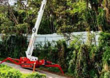 Crawler Telescopic Boom Lifts Easy Lift R420HY