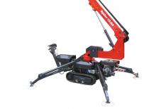 Crawler Telescopic Boom Lifts Platform Basket SPIDER 13.80 ED