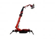 Crawler Telescopic Boom Lifts Platform Basket SPIDER 43T ED