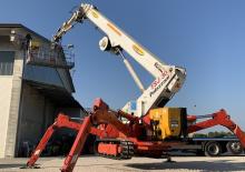 Crawler Telescopic Boom Lifts Palazzani TSJ 30