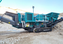 Çürük geri dönüşüm tesisleri Powerscreen PREMIERTRAK 420E
