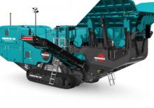 Çürük geri dönüşüm tesisleri Powerscreen Trakpactor 550