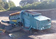 Davullu mobil tarama tesisleri Powerscreen PS TROMMEL 2000