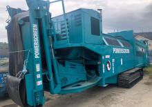 Davullu mobil tarama tesisleri Powerscreen Trommel 600 Kette