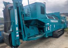 Davullu mobil tarama tesisleri Powerscreen Trommel 600