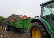 Devirm römorkları Hustler 12 ton