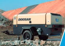 Portable Air Compressors - Diesel, Electric, Gasoline Doosan 7/72