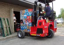 Diesel Truck Mounted Forklifts Palfinger F3 153 Pro