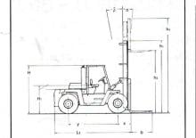 Diesel Forklifts Clark C 500-ys-80 D