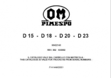 Diesel Forklifts OM-Pimespo D 18