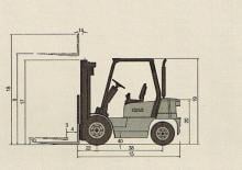 Diesel Forklifts Doosan D 25 S 3 Plus