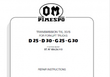 Diesel Forklifts OM-Pimespo D 30