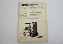 Diesel Forklifts Clark DPM 12