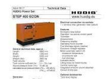 Diesel Power Generators Hüdig Step 400 ECON
