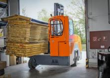 Diesel Sideloaders Hubtex DQ 70-D