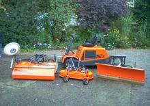 Municipal Tractors Front Hitch Tuchel Trio