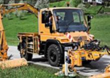 Municipal Tractors Front Hitch Unimog U 300