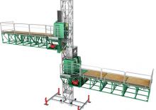 Direk tırmanma çalışma platformları Hydro Mobile F-300