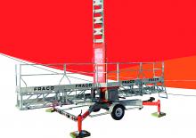Direk tırmanma çalışma platformları Fraco FRSM 1500
