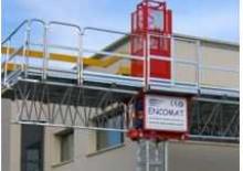 Direk tırmanma çalışma platformları Encomat IZA 30/100