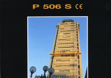 Direk tırmanma çalışma platformları Piat P 506 E CE