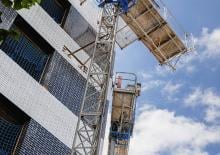 Direk tırmanma çalışma platformları Alba PEC90