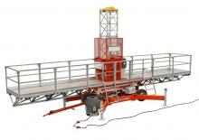 Direk tırmanma çalışma platformları Scanclimber Kosmos SC4000