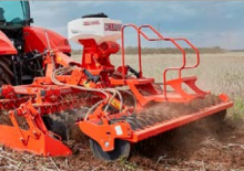 Disc-zinc harrow Kubota CD1301