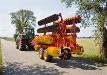 Disc-zinc harrow Väderstad Carrier 820