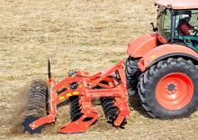 Disk çinko tırmığı Kubota CD1601TC