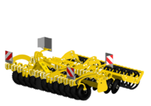 Disk çinko tırmığı Agrisem Disc-O-Mulch Gold 3.50