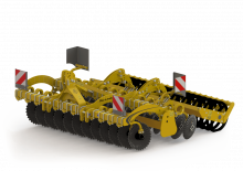 Disk çinko tırmığı Agrisem Disc-O-Mulch R 10.00