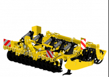 Disk çinko tırmığı Agrisem Maximulch 3.50 Serie 3