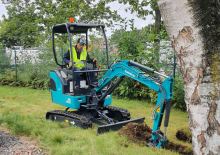 Electric Crawler Excavators Sunward SWE20FED
