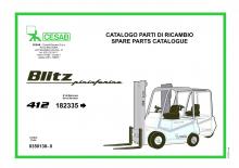 Electric forklifts Cesab Blitz 412